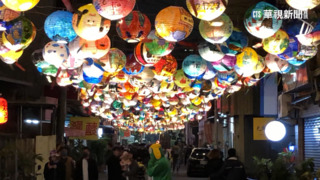台南普濟殿燈會登場　千盞燈籠海美麗壯觀