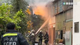 除夕夜不平靜　台中民宅起火　一男子命危
