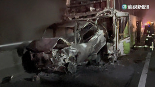醉女釀禍！初一國道6連撞　火燒車2死9傷