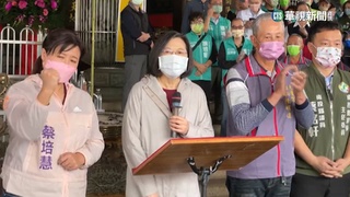 總統名間發福袋　拉抬蔡培慧聲勢拚立委補選