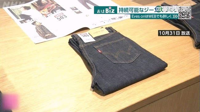 洗刷成衣業汙染惡名　日品牌打造環保牛仔褲 | 華視新聞