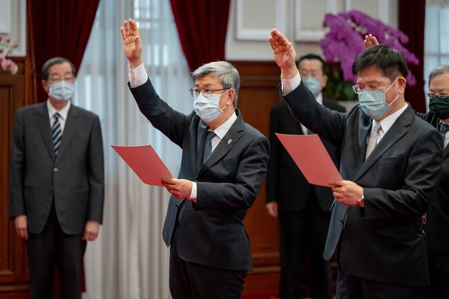新任內閣正式上任 蔡英文：大仁哥總是在台灣需要他的時候 挺身而出 | 華視新聞