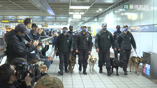 北捷連收恐嚇信　燈會維安特勤警.偵爆犬上場