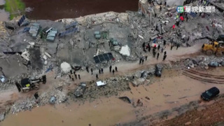 7.8淺層強震襲擊土.敘　死亡攀升破3400人