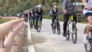 新竹光華國中師生　到綠島進行三鐵翻轉教育