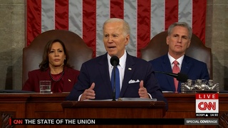 拜登國情咨文　指「擊毀氣球」屬保衛主權之舉