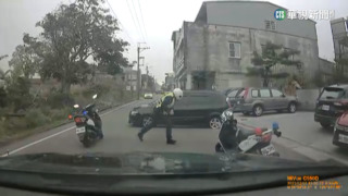 男子開車衝撞3警受傷　警力聯合開8槍制伏