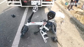 單車雙載遭小貨車撞飛　2女學童送醫不治