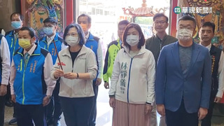 白沙屯媽祖凌晨起駕 蔡總統參拜祈福
