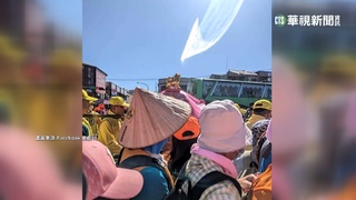 白沙屯媽祖鑾轎顯神蹟？　攝影專家:折射反光