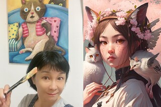 「用AI畫圖的人被稱作『詠唱師』」 黑貓老師分享AI繪圖小知識