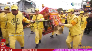 白沙屯媽祖走14小時　從溪州過西螺大橋到雲林