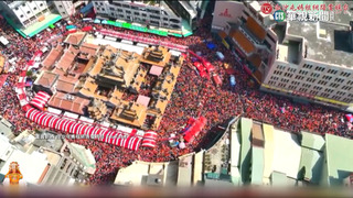 "進喔!" 13萬人恭迎 白沙屯媽三進三退入朝天宮