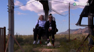 臨終病患完成心願　82歲阿嬤挑戰高空滑索