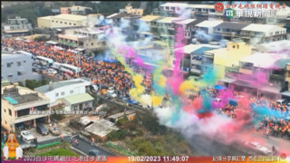 白沙屯媽祖回鑾苗栗　20萬信徒擠爆現場