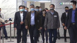 巧？　上海團赴北市府參觀　蔣萬安外出趕行程