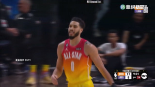 「字母隊」勝「詹皇隊」　Tatum砍55分摘MVP