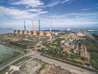 境外污染影響空品　台電安排火力電廠降載減排　為空品貢獻心力