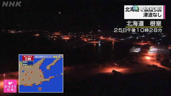 地牛翻身！　北海道規模6.1地震未傳災情 | 華視新聞