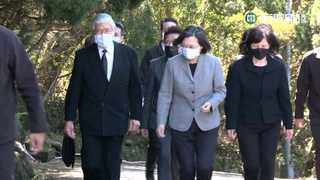 總統府資政辜寬敏辭世　蔡英文赴陽明山致意