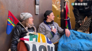籲拆風力渦輪機！　瑞典環保少女堵大樓遭警抬離
