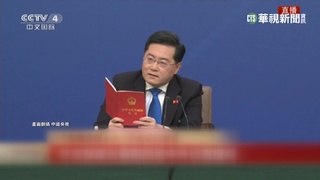 中國外交部長秦剛　回應中國外交政策相關問題