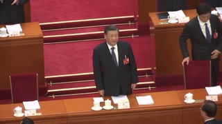 全票當選連任國家主席　習近平三度「黃袍加身」