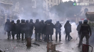 歐洲冠軍聯賽16強賽事　球迷警方爆激烈衝突