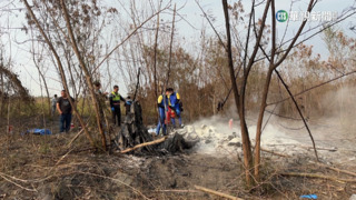 彰化溪洲輕航機失事墜機　教官.日籍遊客2死