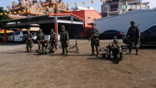 宜蘭教召在「廟口」　首次結合常備部隊實戰演練