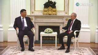 習近平出訪莫斯科　普習克里姆林宮相見歡