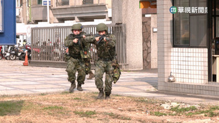 新制14天教召訓練　部隊模擬搜索陣地.敵機臨空