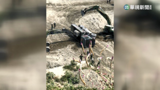 國軍助曾文水庫清淤　軍卡翻車兩士兵受傷