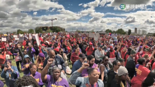 勞資談判破裂　洛杉磯3萬教育工作者大罷工