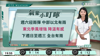 東北風及華南水氣　中部以北宜花降雨增