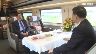 馬英九赴湖南祭祖　宋濤「面對面」陪搭高鐵