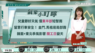 西部多晴朗　東部偶有雨