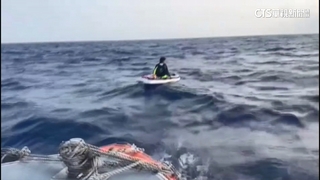 蘭嶼玩立槳遭洋流帶走　2遊客一度受困海中