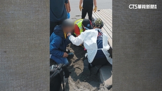 南迴藝術展又出意外！　遊客慘跌兩層樓高步道