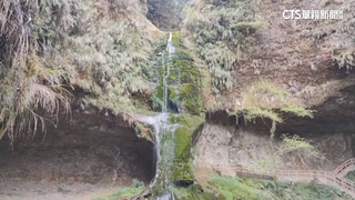 大瀑布旱期如「尿尿小童」　水位低魚虎難躲