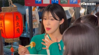 樂天「洋將」李多慧來台　夜市吃小吃拍影片