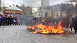 法國反年金改革新一波抗議　警民激烈衝突