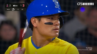 和大谷同場先發　張育成「披黃衫」本季得分開張