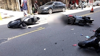 害人害己！　女騎士酒駕逆向撞　酒測值達0.84