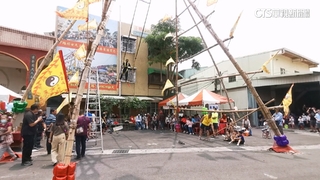 嘉義鞦韆節登場　選手盪12米高約3層樓奪冠