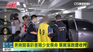 男揪開毒趴害兩少女喪命　棄屍落跑遭收押