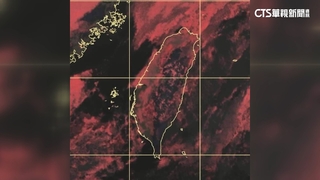 鄭明典PO夜間模式雲圖「全台紅通通」！原因曝