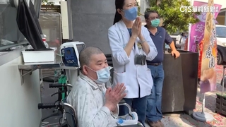 慢性病患求拜大甲媽　醫院搬來呼吸器助圓夢