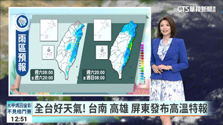 全台好天氣! 台南 高雄 屏東發布高溫特報