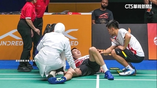 王齊麟大腿受傷退賽　「麟洋配」亞錦賽奪銅